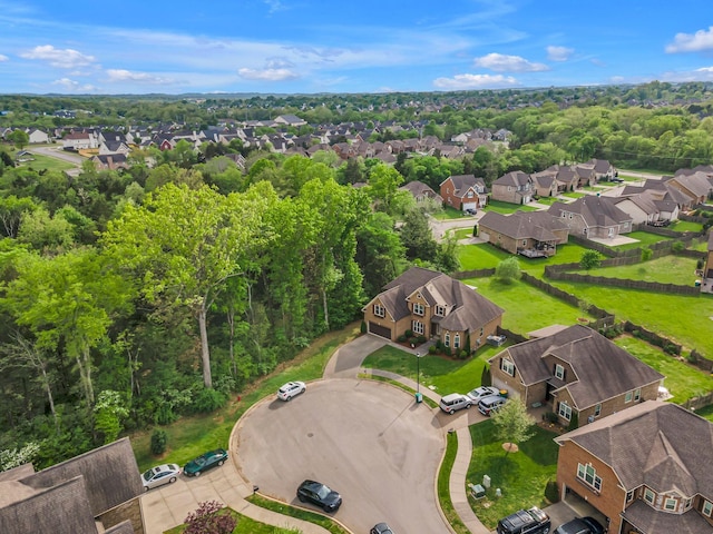 1026 Claymill Dr, Spring Hill, TN 37174 - birds eye view of property with a residential view