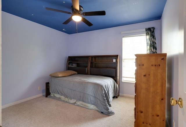 304 Hay Market Ct, Franklin, TN 37067 - bedroom with carpet floors, a ceiling fan, and baseboards