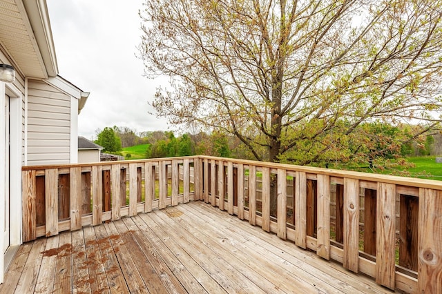 327 Arabian Ln, Springfield, TN 37172 - view of wooden deck