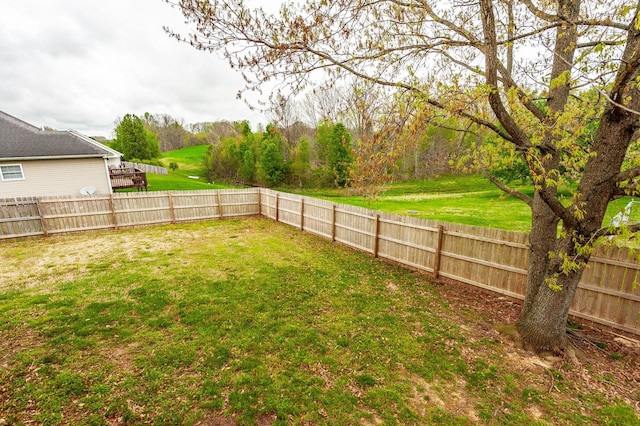 327 Arabian Ln, Springfield, TN 37172 - view of yard featuring a fenced backyard