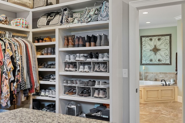 view of pantry