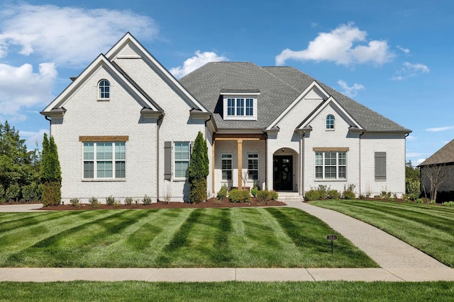 2041 Kingsbarns Dr, Nolensville, TN 37135 - view of front of property with brick siding and a front yard