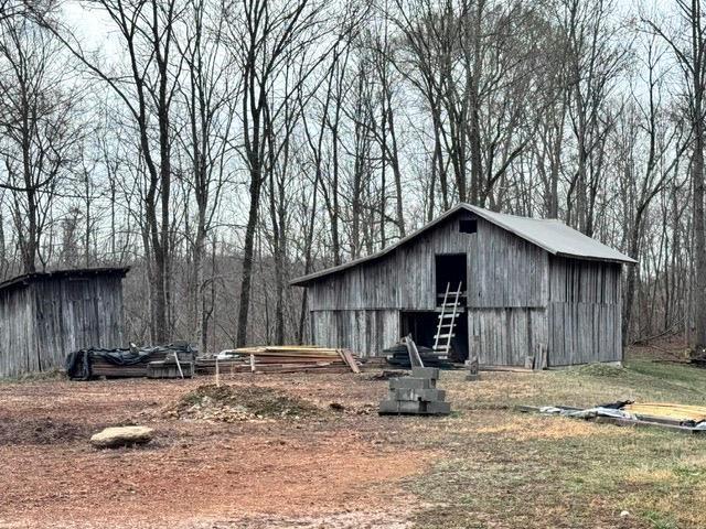 view of barn