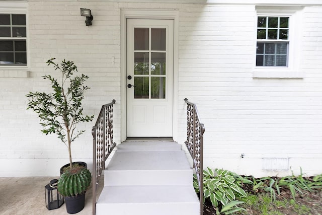 view of property entrance
