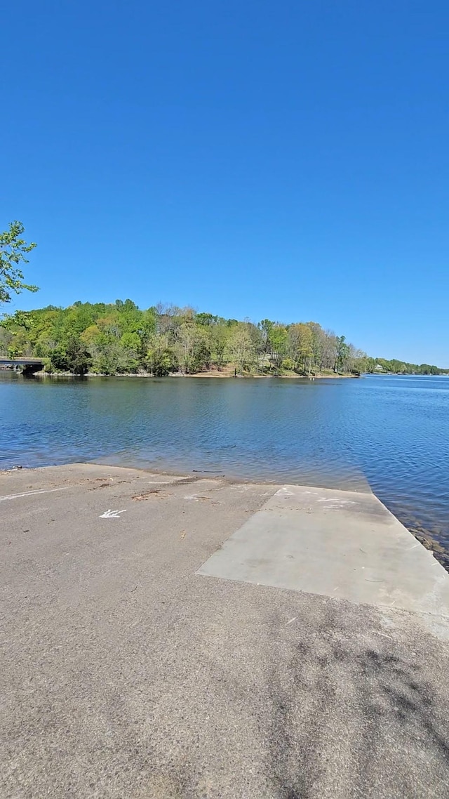 property view of water