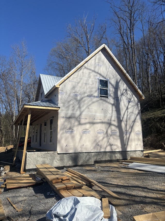 view of side of home