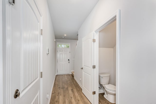 118 Olivia Cir, Chapel Hill, TN 37034 - hall with light wood-style flooring, recessed lighting, and baseboards