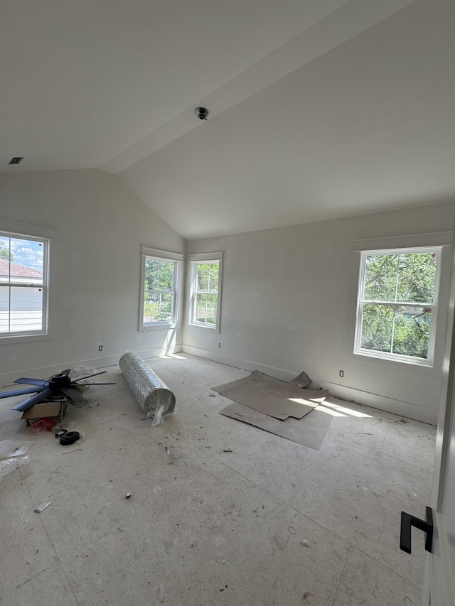 446 Roberts St, Murfreesboro, TN 37130 - empty room featuring a wealth of natural light and vaulted ceiling