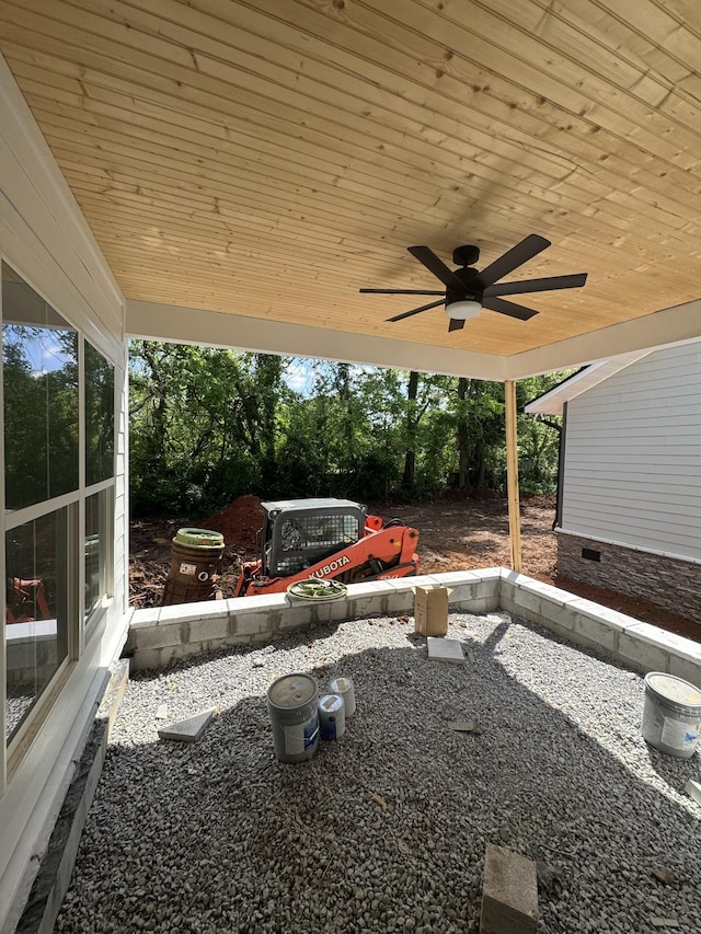 446 Roberts St, Murfreesboro, TN 37130 - view of yard featuring ceiling fan