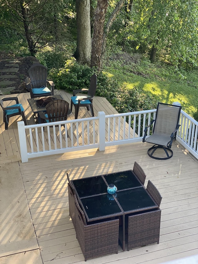15 Cheekwood Ln, Cadiz, KY 42211 - view of wooden terrace