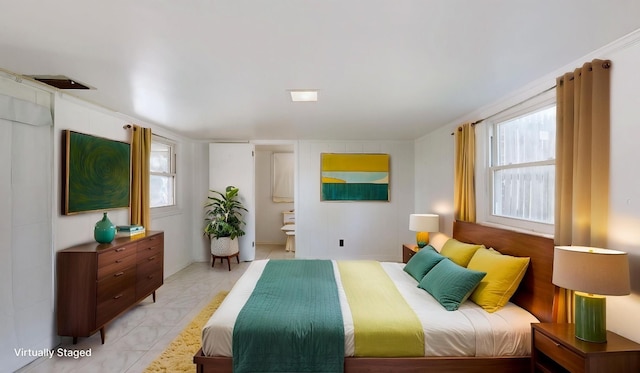 1001 Clearview Dr, Mount Juliet, TN 37122 - bedroom featuring ensuite bathroom and visible vents