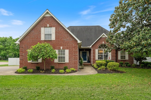 102 Munson Ct, Smyrna, TN 37167 - traditional-style house featuring a front yard and brick siding