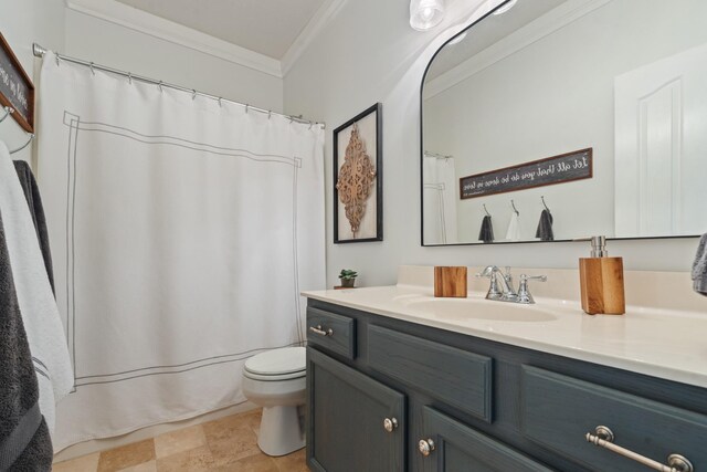 102 Munson Ct, Smyrna, TN 37167 - full bath with crown molding, toilet, and vanity
