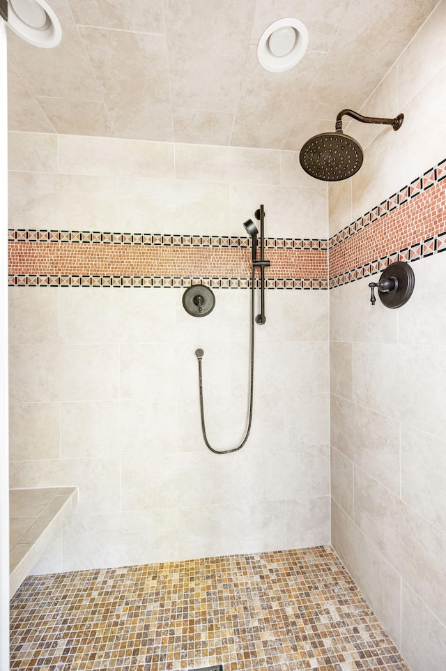 1008 Green Hill Cv, Brentwood, TN 37027 - bathroom with tiled shower