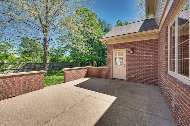 1008 Green Hill Cv, Brentwood, TN 37027 - view of patio with a fenced backyard