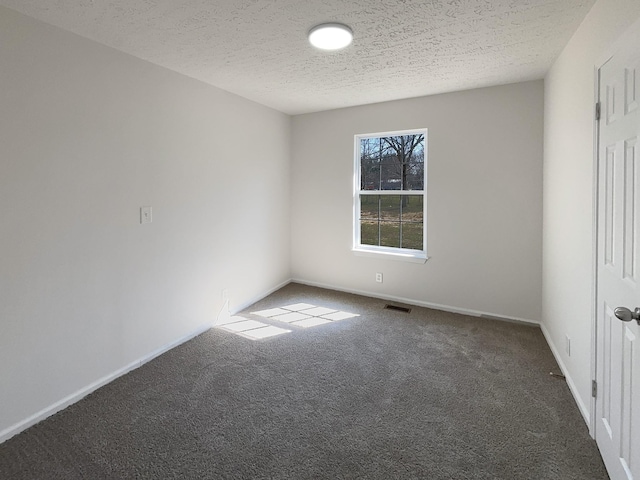 958 Clearview Rd, Cottontown, TN 37048 - spare room featuring baseboards, visible vents, carpet floors, and a textured ceiling