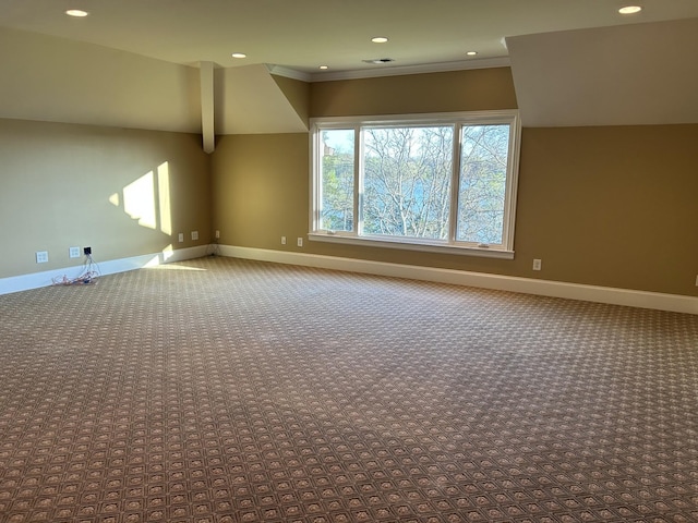 247 Woods Ferry Cir, Gallatin, TN 37066 - additional living space with carpet floors, baseboards, and recessed lighting