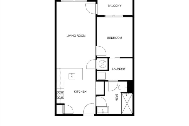 1638 54th Ave N Unit 320, Nashville, TN 37209 - floor plan