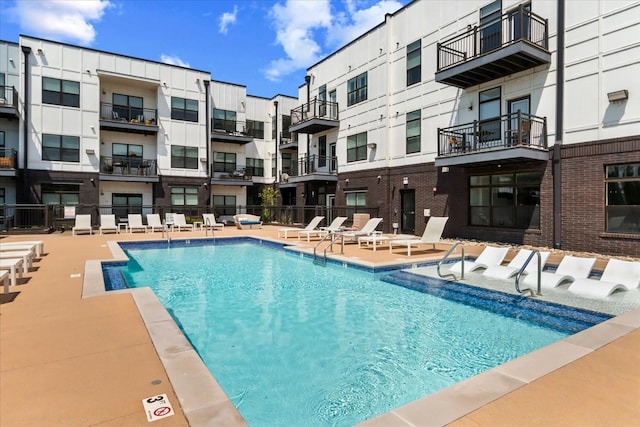 1638 54th Ave N Unit 320, Nashville, TN 37209 - pool with fence and a patio