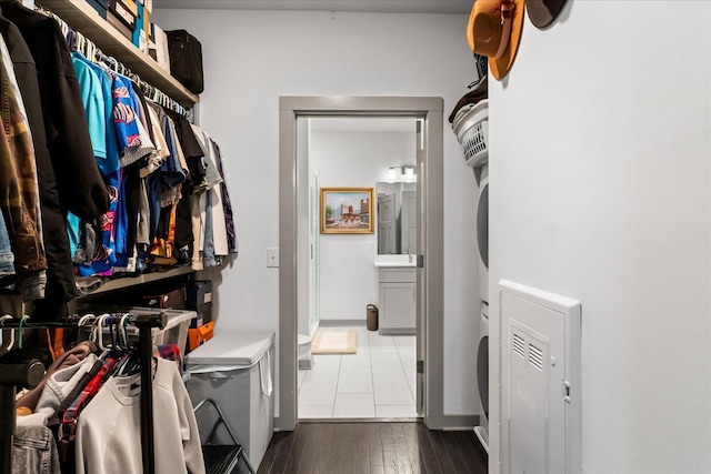 1638 54th Ave N Unit 320, Nashville, TN 37209 - spacious closet with wood finished floors