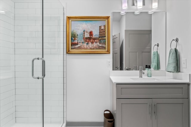 1638 54th Ave N Unit 320, Nashville, TN 37209 - bathroom featuring vanity and a stall shower