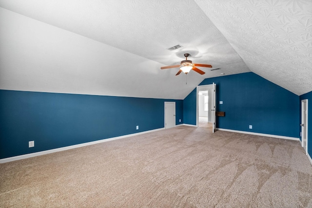 3051 Outfitters Dr, Clarksville, TN 37040 - bonus room featuring baseboards, a ceiling fan, carpet flooring, and visible vents