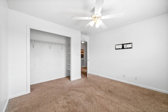 3051 Outfitters Dr, Clarksville, TN 37040 - unfurnished bedroom featuring carpet, a closet, and baseboards