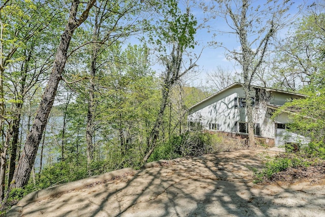 view of side of property