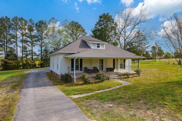 96 Concord Cades Rd, Milan, TN 38358 - bungalow-style home featuring a front yard and covered porch