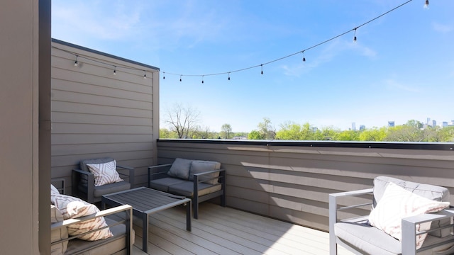 view of deck