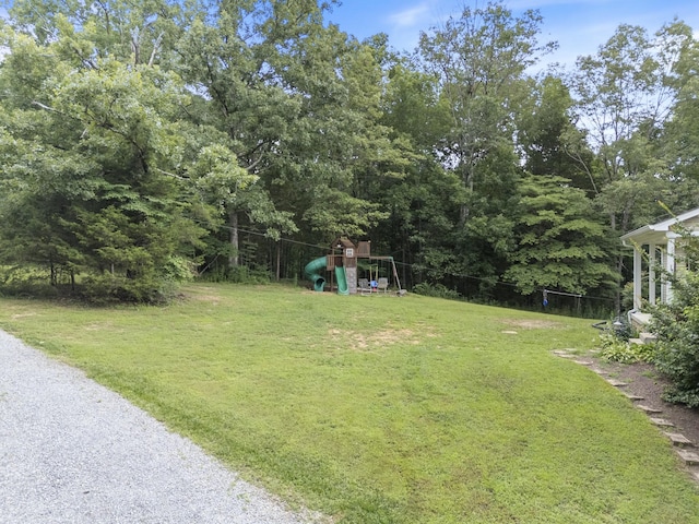 6336 Hickory Dr, Centerville, TN 37033 - view of yard featuring a playground