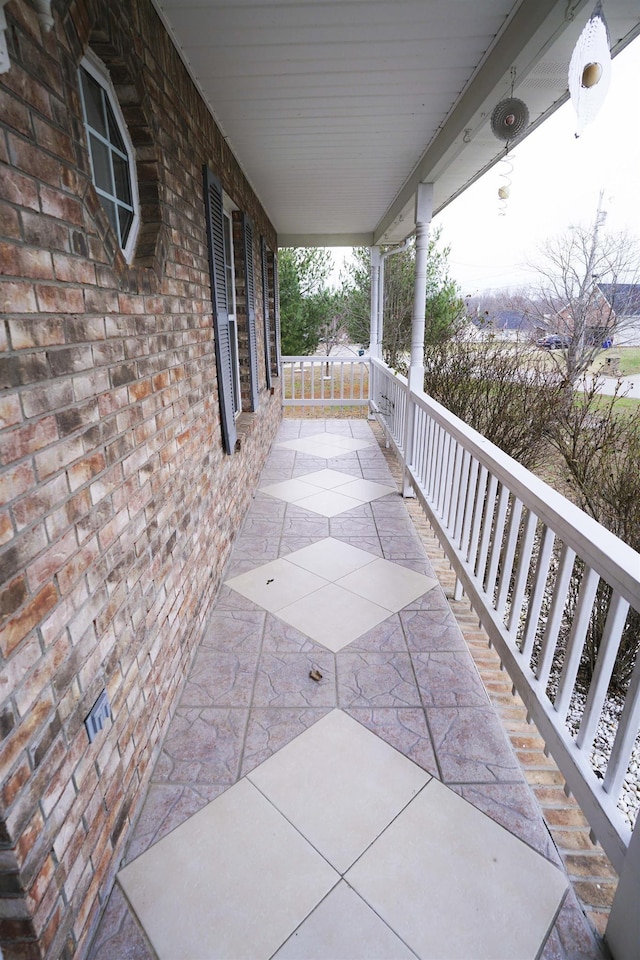2413 Tana Way, Clarksville, TN 37042 - view of patio / terrace featuring a porch