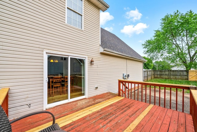 2413 Tana Way, Clarksville, TN 37042 - wooden terrace with a fenced backyard