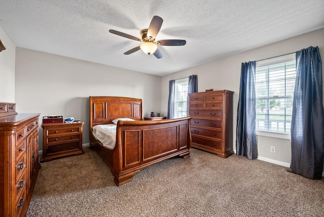 2413 Tana Way, Clarksville, TN 37042 - bedroom featuring dark carpet and multiple windows