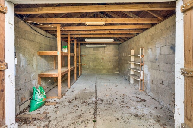 120 39th Ave N, Nashville, TN 37209 - below grade area featuring concrete block wall