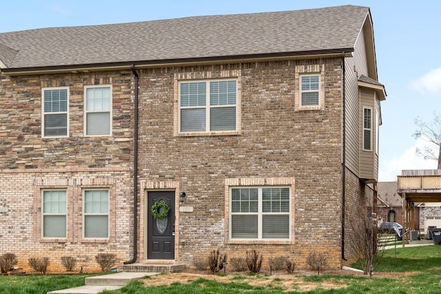159 Matheson Dr, Clarksville, TN 37043 - view of front of home with brick siding
