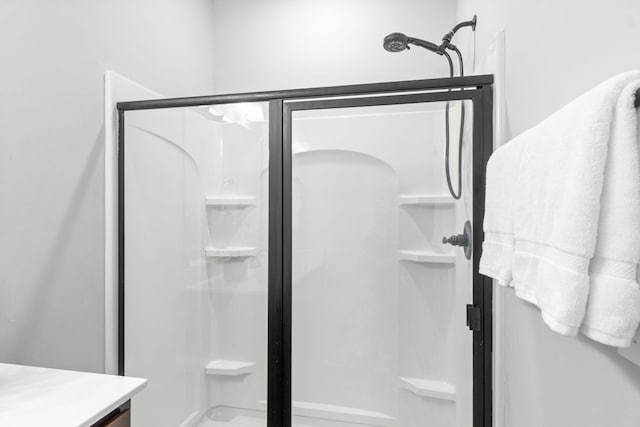 159 Matheson Dr, Clarksville, TN 37043 - full bathroom featuring a shower stall and vanity