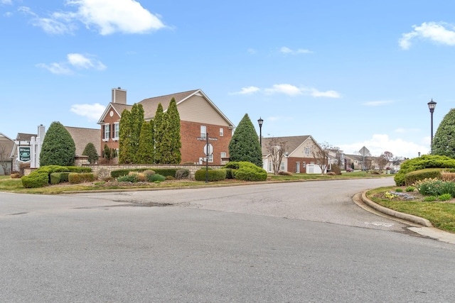159 Matheson Dr, Clarksville, TN 37043 - view of road with a residential view, curbs, and street lights