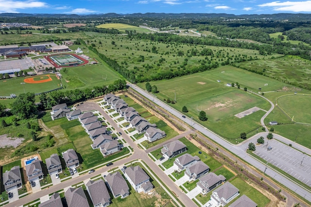698 Conifer Dr, Spring Hill, TN 37174 - aerial view of property and surrounding area featuring nearby suburban area