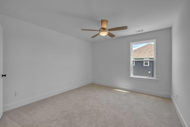 698 Conifer Dr, Spring Hill, TN 37174 - unfurnished room featuring carpet, a ceiling fan, and baseboards