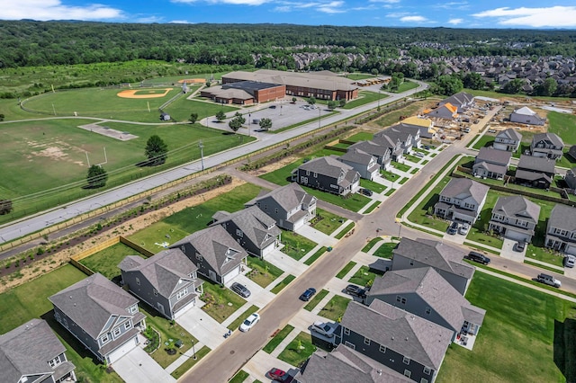 698 Conifer Dr, Spring Hill, TN 37174 - view of property location featuring a forest and nearby suburban area