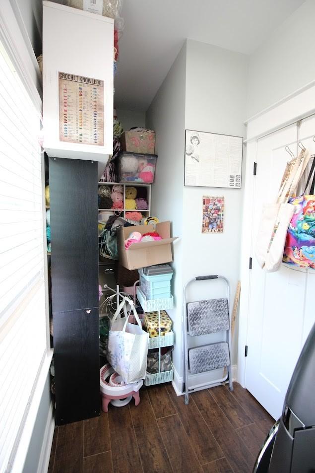 view of storage room