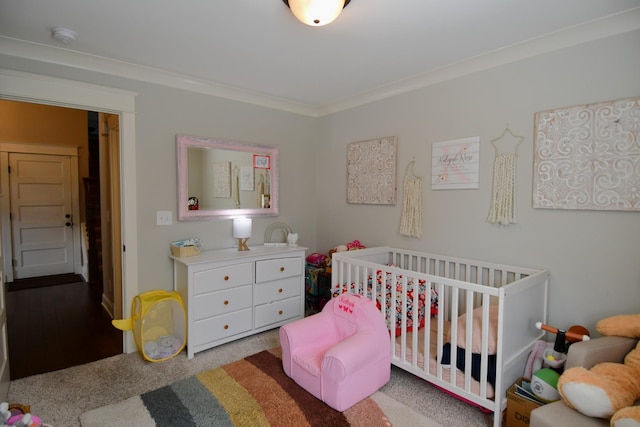146 Neecee Dr, Smyrna, TN 37167 - bedroom featuring a crib and ornamental molding