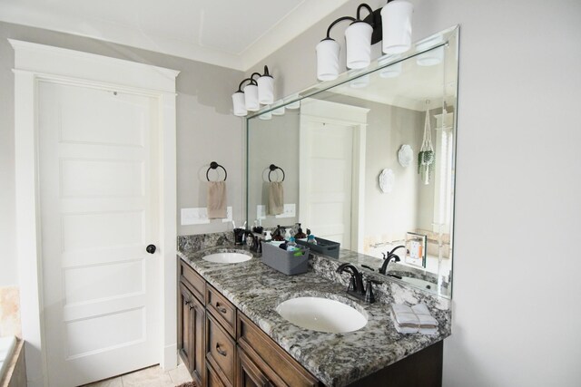 146 Neecee Dr, Smyrna, TN 37167 - bathroom featuring double vanity and a sink
