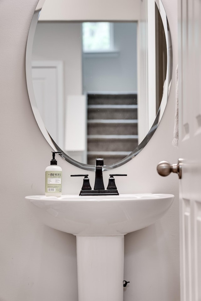 bathroom with a sink