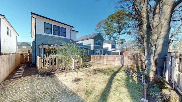 6412B Edsel Dr, Nashville, TN 37209 - rear view of property with a fenced backyard and a residential view