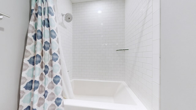6412B Edsel Dr, Nashville, TN 37209 - full bathroom with shower / bath combination with curtain