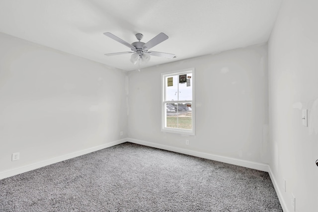 350 Galway Dr, Clarksville, TN 37042 - unfurnished room featuring carpet flooring, baseboards, and ceiling fan
