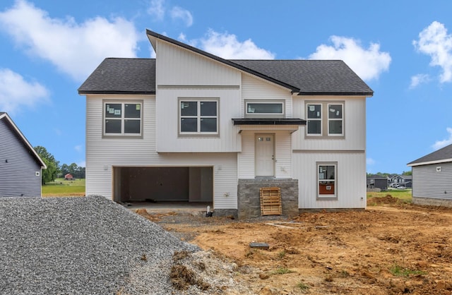 1010 Cherry Acres Dr, Clarksville, TN 37042 - view of front of house with roof with shingles, an attached garage, and driveway