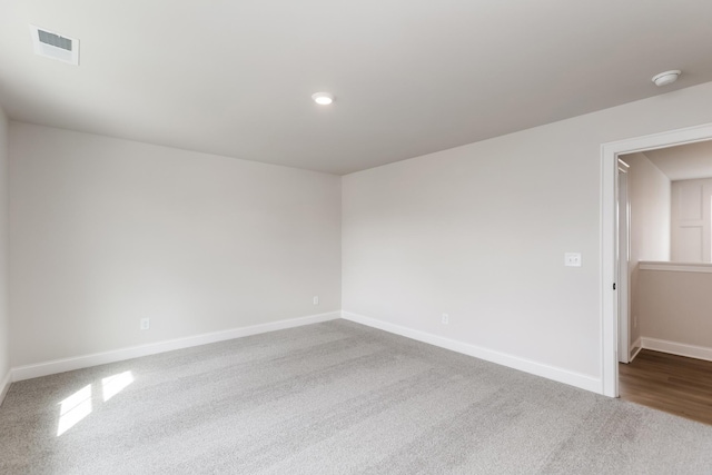 7408 Black Fox Dr, Fairview, TN 37062 - carpeted spare room with recessed lighting, visible vents, and baseboards